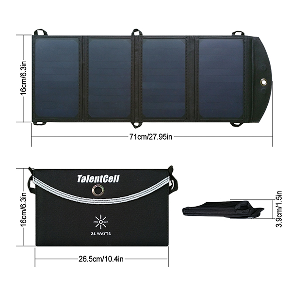 24W Solar charger