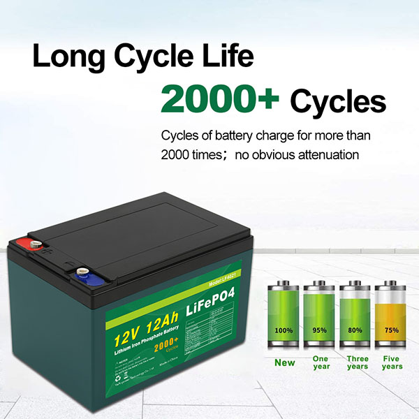 LF060A1, 6V 6Ah LiFePO4 Battery