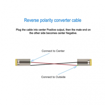 Reversed Polarity Cable - Reversed polarity cable